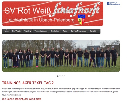 Ab sofort ist die neue Webseite des SVRW Schlafhorst aktiv